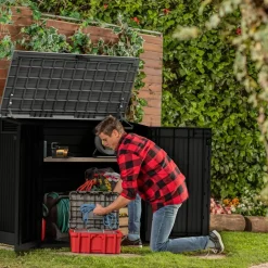 Keter Store-It-Out Midi opbergbox 880 liter zwart