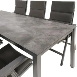 Kettler HPL 220 Basic Plus 6 verstelbaar tuinset antraciet