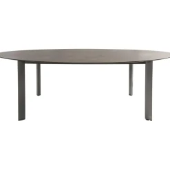 Kettler HPL Edge tuintafel ovaal 240 x 132 antraciet