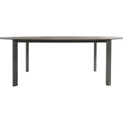 Kettler HPL Edge tuintafel ovaal 240 x 132 antraciet