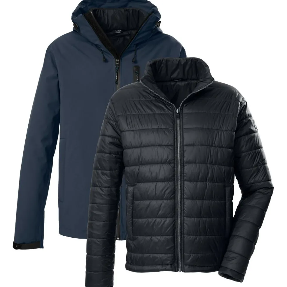 Killtec KOW 95 3-in-1 outdoor jack heren dark blue