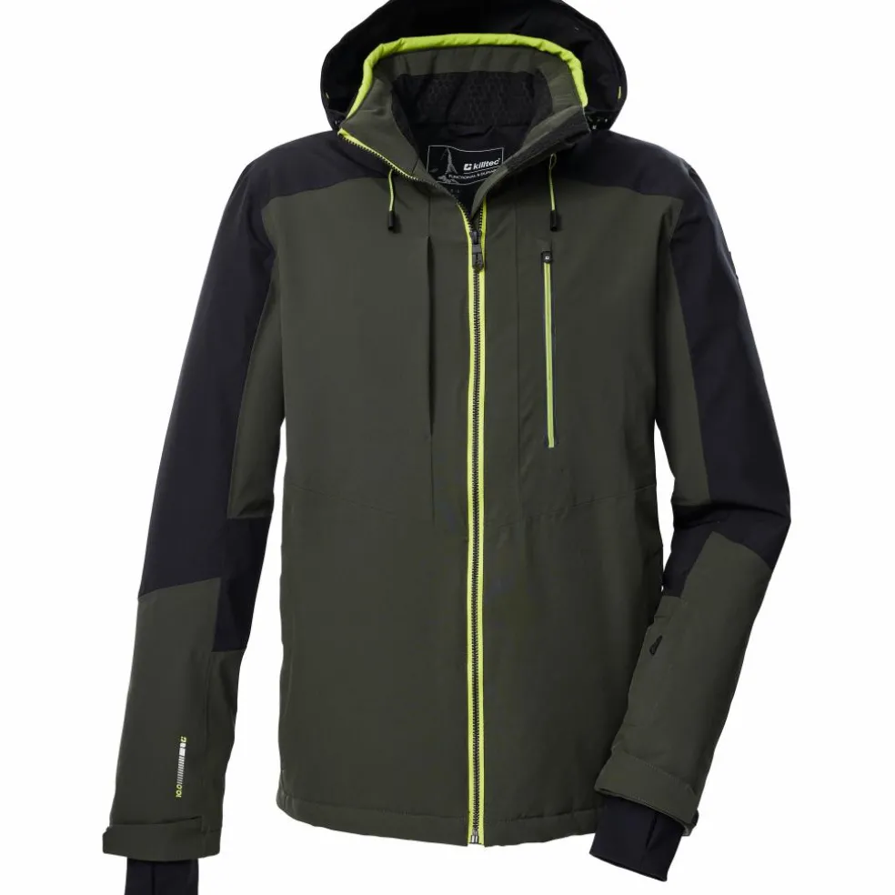 Killtec KSW 45 winterjas heren dark olive