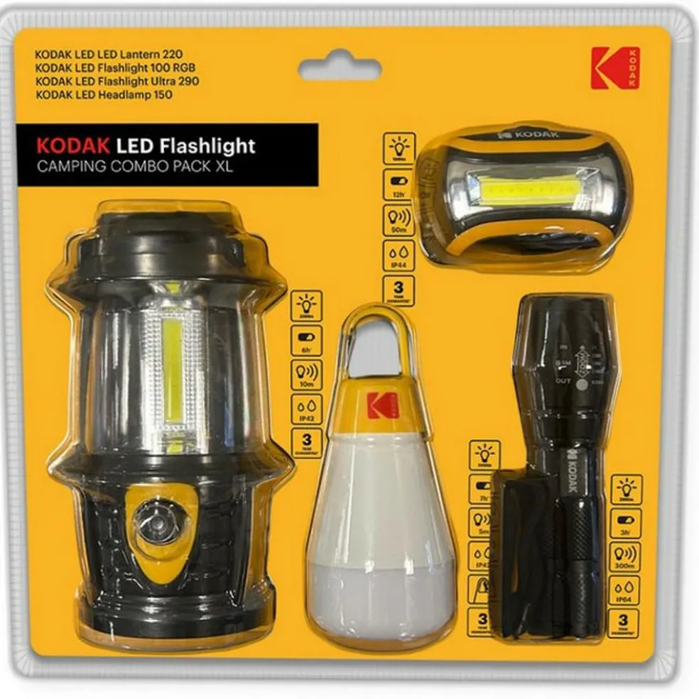 Kodak Camping Combo Pack XL zaklamp set