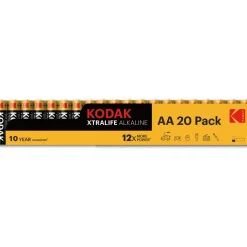 Kodak Xtralife Alkaline AA batterij 20-pack