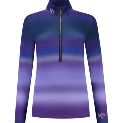Kou Sportswear  Sunset skipully dames purple darkblue
