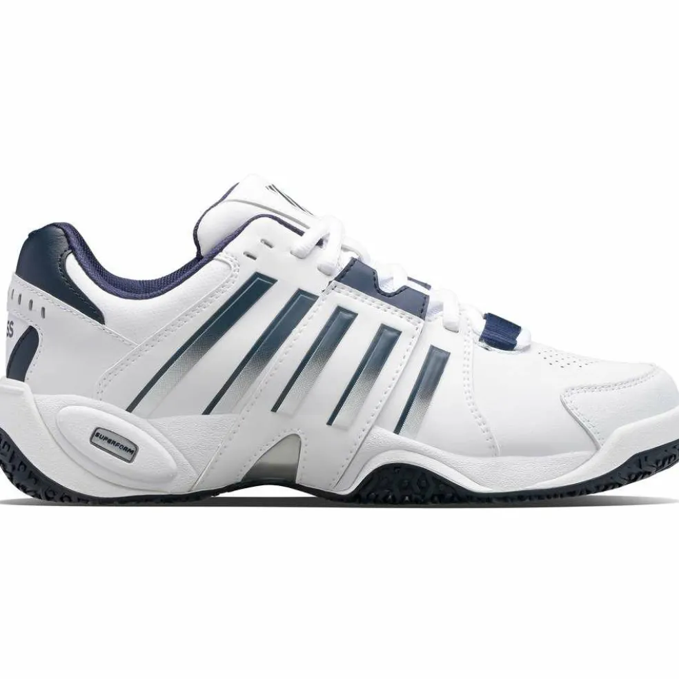 K-Swiss Accomplish IV Omni tennisschoenen heren white peacoat silver