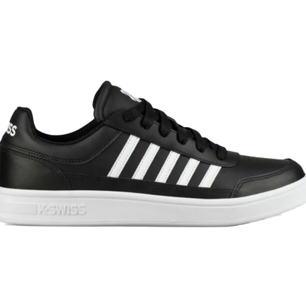 K-Swiss Court Chasseur schoenen heren black white