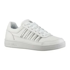 K-Swiss Court Chasseur schoenen dames white silver white