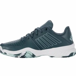 K-Swiss Court Express Omni tennisschoenen junior indian teal white aqua splash