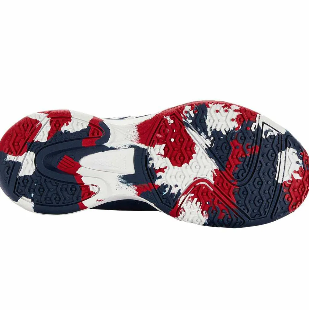 K-Swiss Court Express Omni tennisschoenen junior blue opal white lollipop