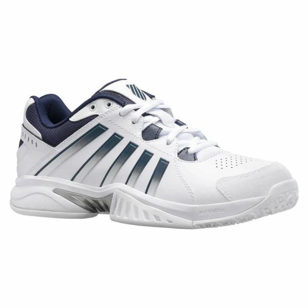 K-Swiss Receiver V Omni tennisschoenen heren white peacoat silver