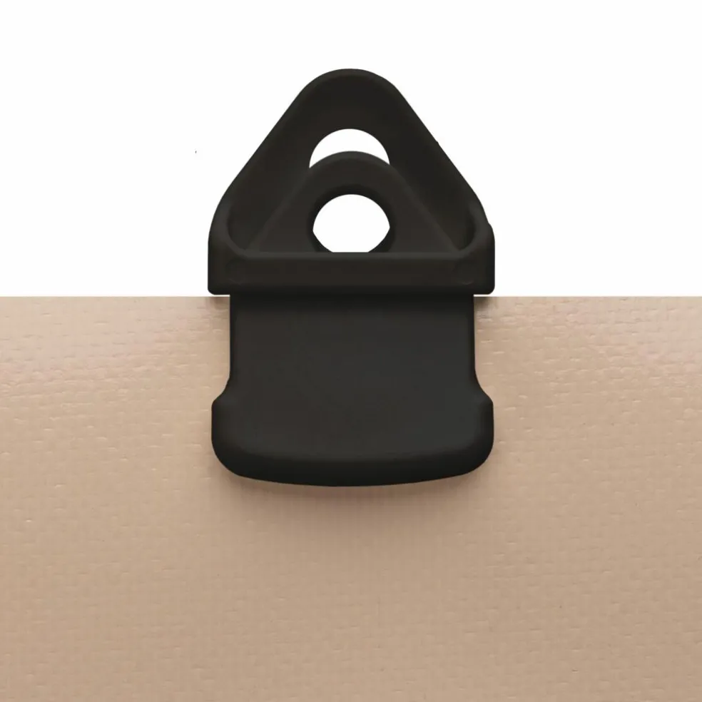 Kwikclip Zeilklem mini black per 4 stuks