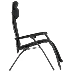 Lafuma RSX Clip AirComfort relaxstoel noir acier