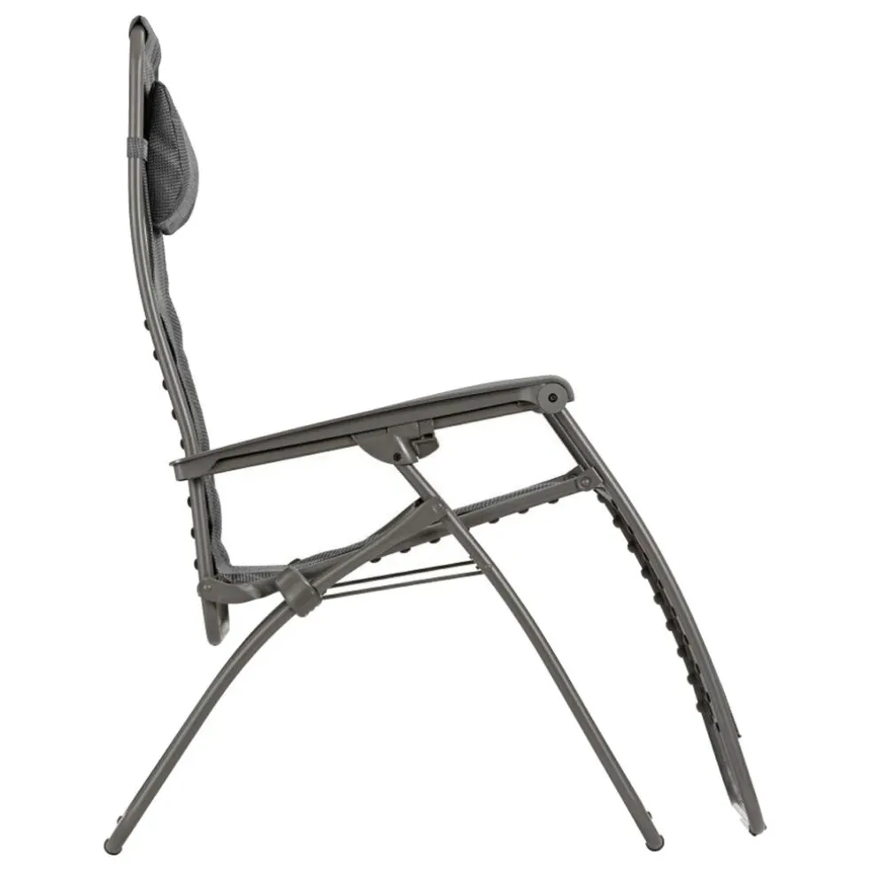 Lafuma RSXA Clip Batyline Iso relaxstoel black noir