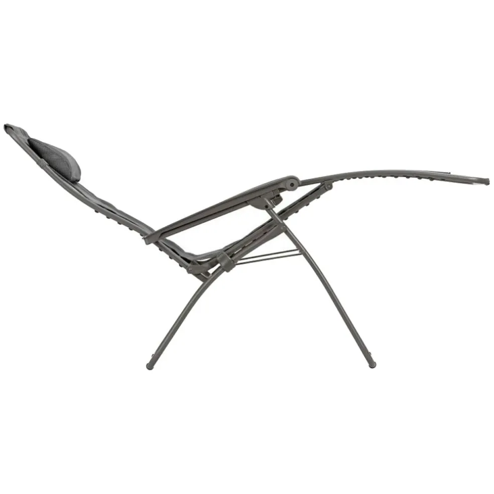 Lafuma RSXA Clip Batyline Iso relaxstoel black noir