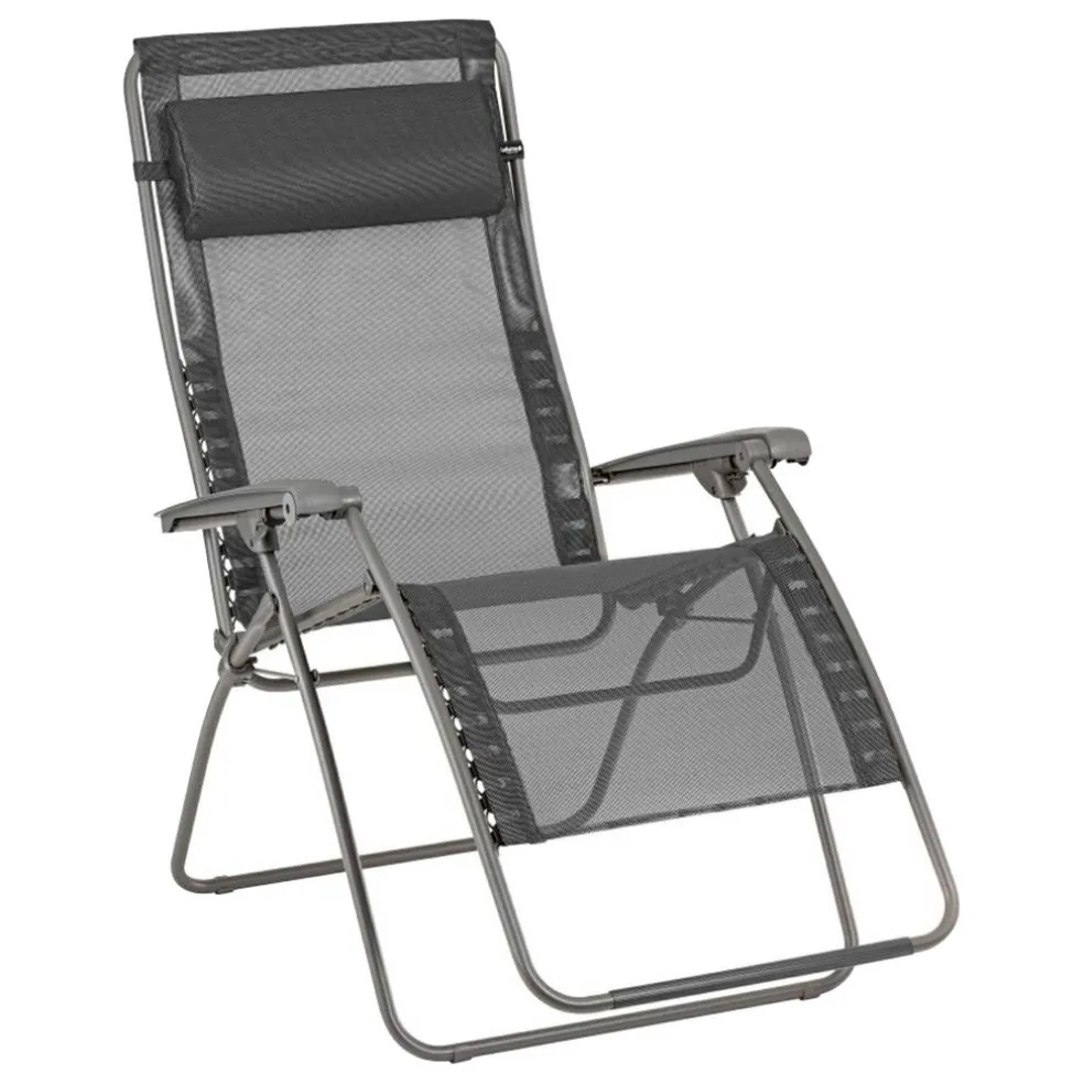 Lafuma RSXA Clip XL Batyline Iso relaxstoel black