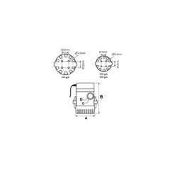 Lalizas 500 GPH bilgepomp