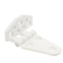 Lalizas scharnier 80 x 60 x 4,5 mm wit