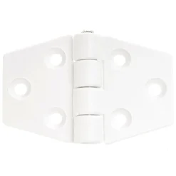 Lalizas scharnier 63 x 40 x 4,5 mm wit