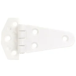 Lalizas scharnier 100 x 60 x 4,5 mm wit