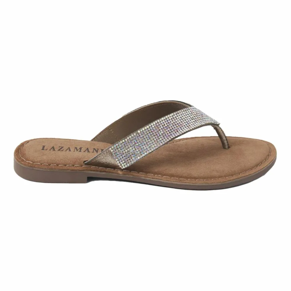 Lazamani 75.803 slippers dames diamond rainbow