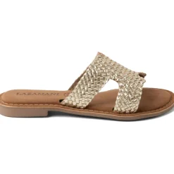 Lazamani Flor slippers dames gold