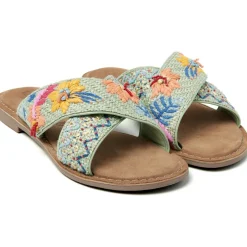 Lazamani Livia slippers dames mint