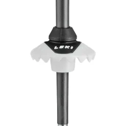 Leki Bold S skistokken dark anthracite black white