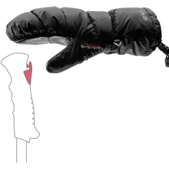 Leki Glace 3D wanten dames black