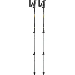 Leki Journey Lite wandelstokken dark anthracite black mango