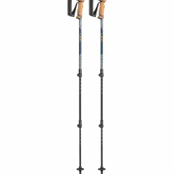 Leki Legacy Lite wandelstokken orange denim blue light anthracite