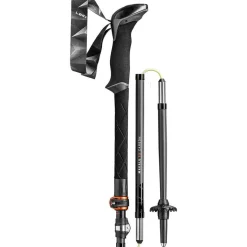 Leki Makalu FX Carbon wandelstokken black orange natural carbon