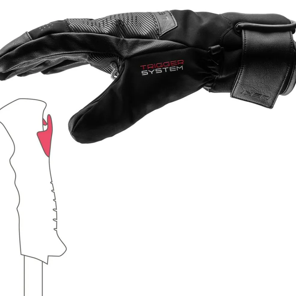 Leki Performance 3D GTX handschoenen black