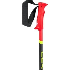 Leki Racing Kids skistokken junior bright red black neon yellow