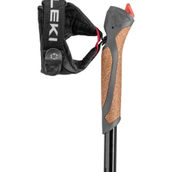 Leki Spin wandelstokken black silvergrey white