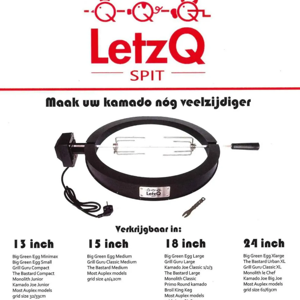 LetzQ spit 13 inch