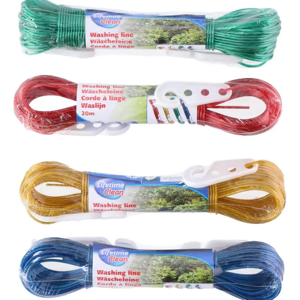 Lifetime Clean Waslijn 20 meter assorti