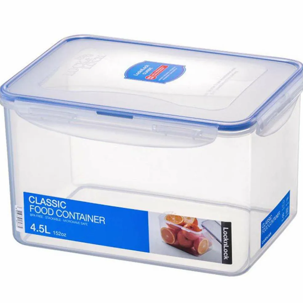 Lock & Lock Basic vershouddoos 4,5 liter transparant