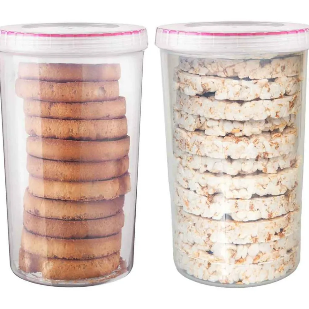 Lock & Lock Beschuitbus transparent