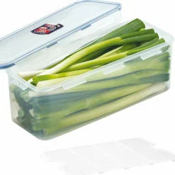 Lock & Lock  Hoge vershouddoos met tray 3,4 liter transparant