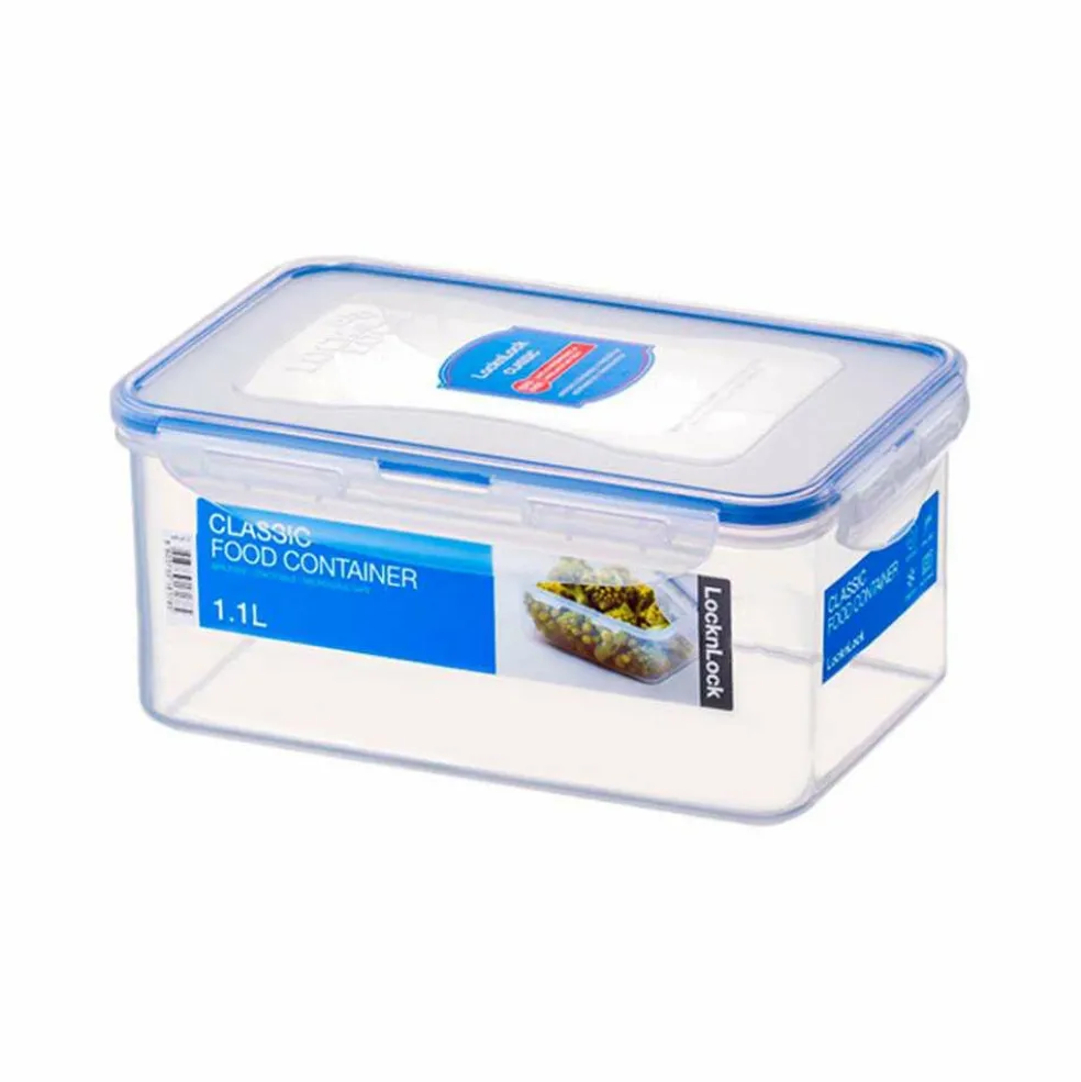 Lock & Lock Vershouddoos 1,1 liter transparant