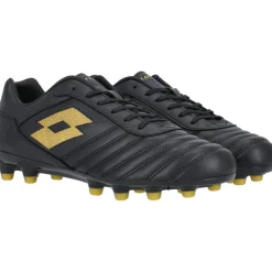 Lotto Milano 700 AGM voetbalschoenen heren all black light platino