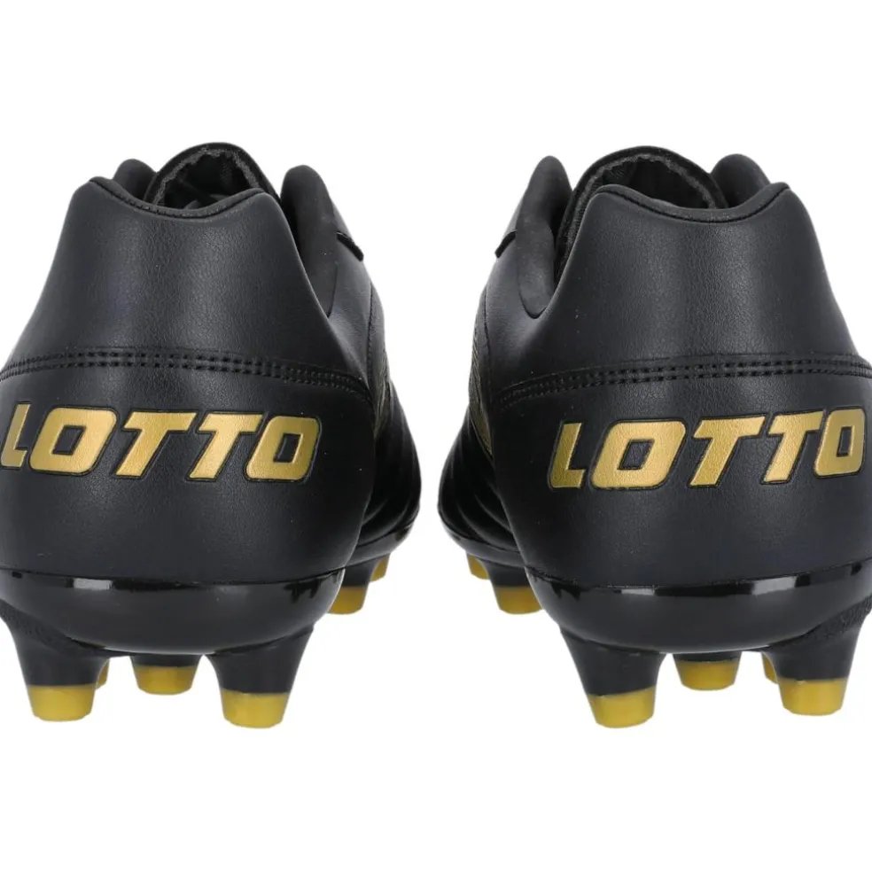 Lotto Milano 700 AGM voetbalschoenen heren all black light platino
