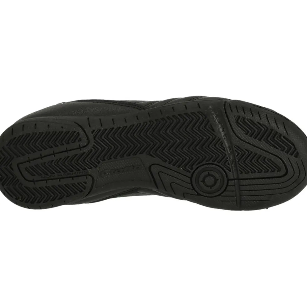 Lotto Milano 700 ID JR zaalvoetbalschoenen junior all black spring green