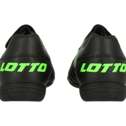 Lotto Milano 700 ID K zaalvoetbalschoenen junior all black spring green