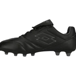 Lotto Stadio 200 FG voetbalschoenen heren all black asphalt