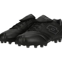Lotto Stadio 200 FG voetbalschoenen heren all black asphalt