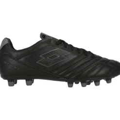 Lotto Stadio 300 III FG voetbalschoenen heren all black asphalt