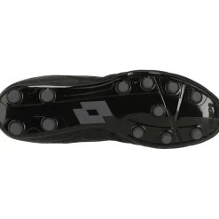 Lotto Stadio 300 III FG voetbalschoenen heren all black asphalt