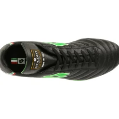 Lotto Stadio OG II FG voetbalschoenen heren all black spring green
